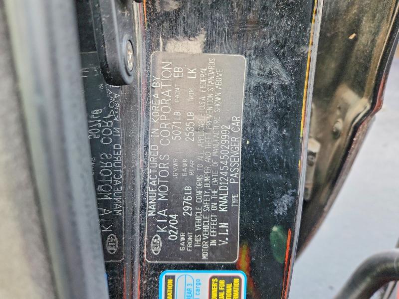 Продаж на аукціоні авто 2004 Kia Amanti, vin: KNALD124545029992, номер лоту: 77678345