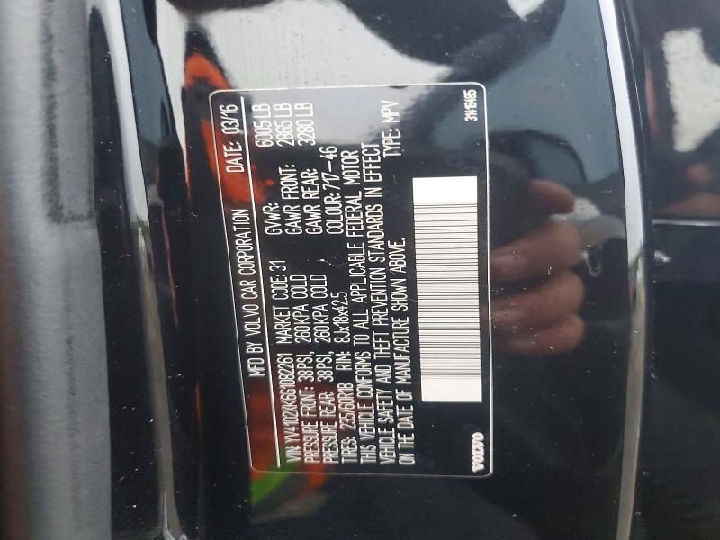 Продаж на аукціоні авто 2016 Volvo Xc90, vin: YV4102XK6G1082261, номер лоту: 75675105