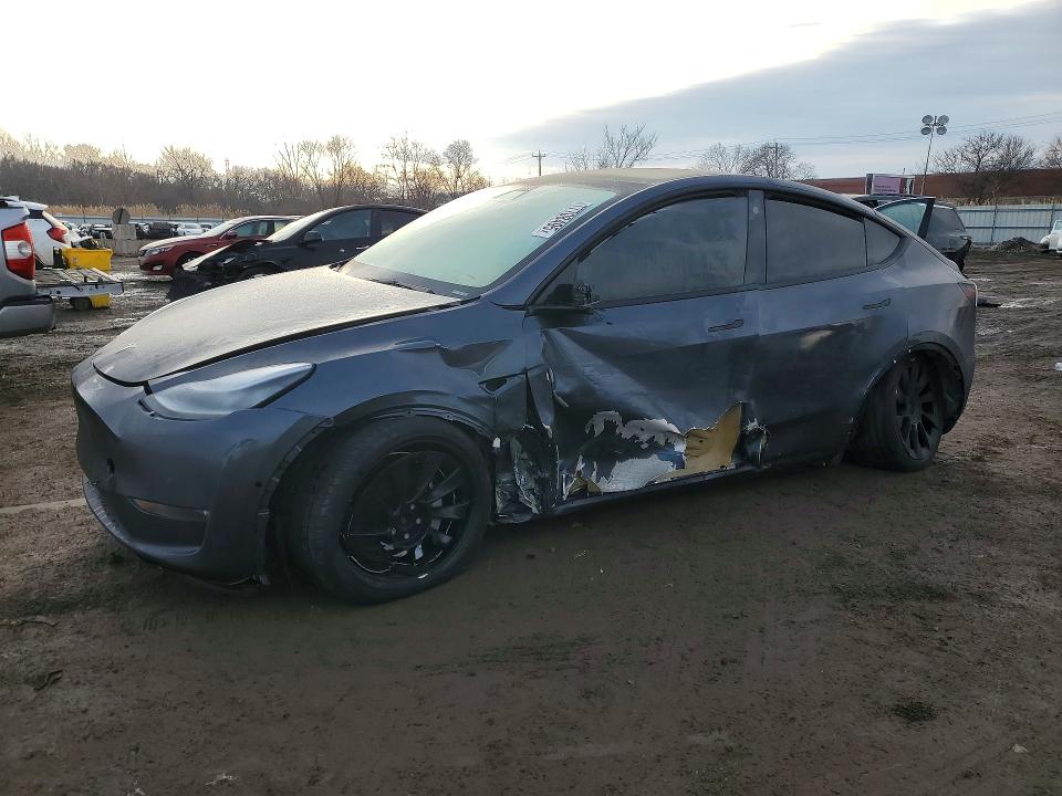Продажа на аукционе авто 2021 Tesla Model Y, vin: 5YJYGDEE9MF089777, номер лота: 77708495