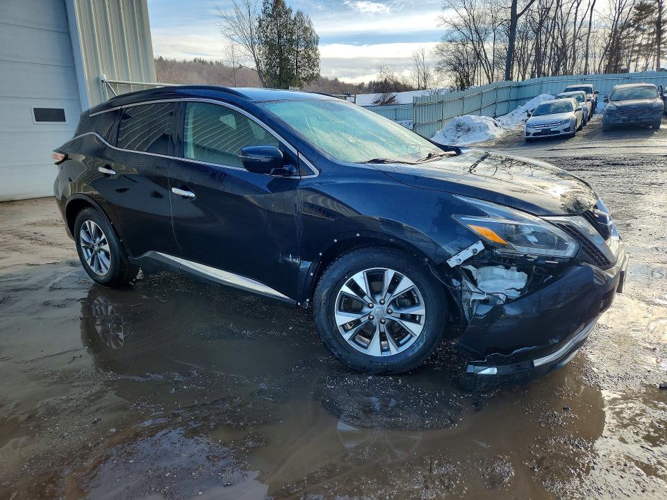 2018 Nissan Murano მანქანა იყიდება აუქციონზე, vin: 5N1AZ2MG5JN122298, აუქციონის ნომერი: 77935245