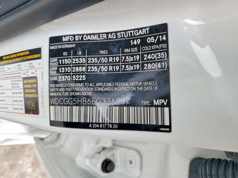 Продажа на аукционе авто 2014 Mercedes-benz Glk, vin: WDCGG5HB6EG336967, номер лота: 77006775