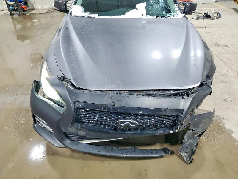77669985 :رقم المزاد ، JN1BV7AR0EM684583 vin ، 2014 Infiniti Q50 مزاد بيع
