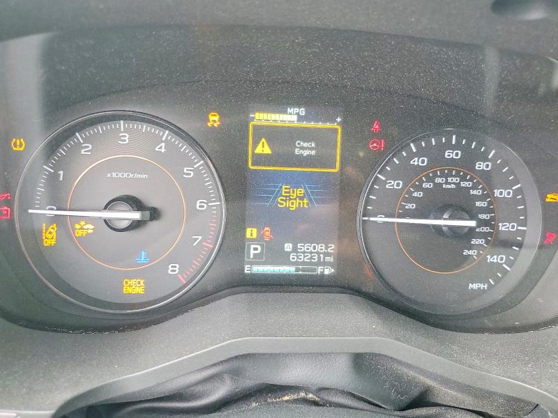 77599255 :رقم المزاد ، JF2GTAEC1K8355036 vin ، 2019 Subaru Crosstrek مزاد بيع