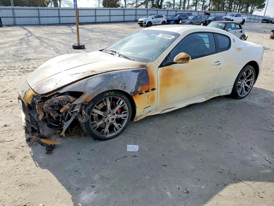 Aukcja sprzedaży 2013 Maserati Granturismo, vin: ZAM45VLA1D0073206, numer aukcji: 75005985