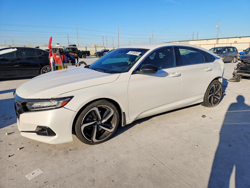 Продажа на аукционе авто 2021 Honda Accord, vin: 1HGCV1F37MA096765, номер лота: 78745065