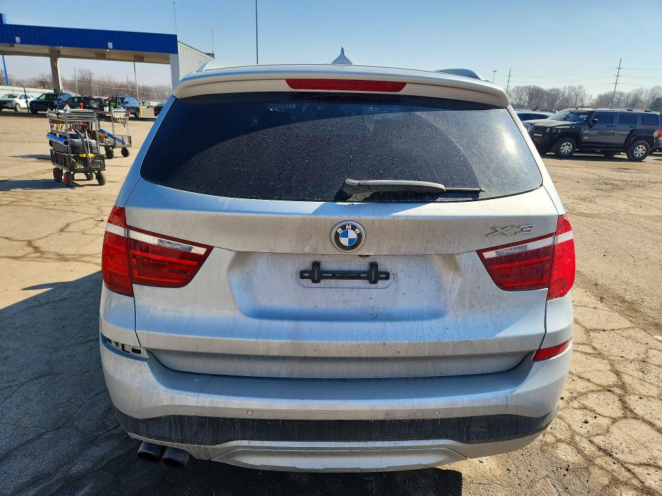 2017 Bmw X3 მანქანა იყიდება აუქციონზე, vin: 5UXWX9C58H0T07279, აუქციონის ნომერი: 79382205