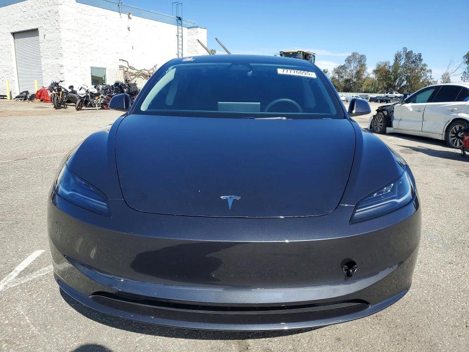 2025 Tesla Model 3 მანქანა იყიდება აუქციონზე, vin: 5YJ3E1EA1SF048486, აუქციონის ნომერი: 77776095
