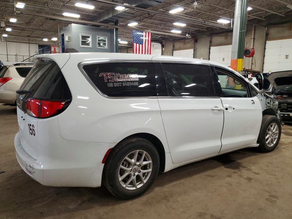 75614725 :رقم المزاد ، 2C4RC1CG7PR525084 vin ، 2023 Chrysler Voyager مزاد بيع