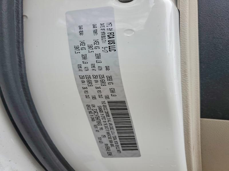77384755 :رقم المزاد ، 2C4RC1N78HR709433 vin ، 2017 Chrysler Pacifica مزاد بيع