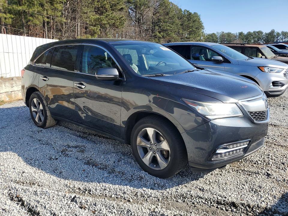 75081935 :رقم المزاد ، 5FRYD4H29EB015981 vin ، 2014 Acura Mdx مزاد بيع