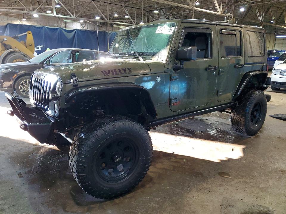 77111715 :رقم المزاد ، 1C4BJWDG1GL100195 vin ، 2016 Jeep Wrangler Unlimited مزاد بيع