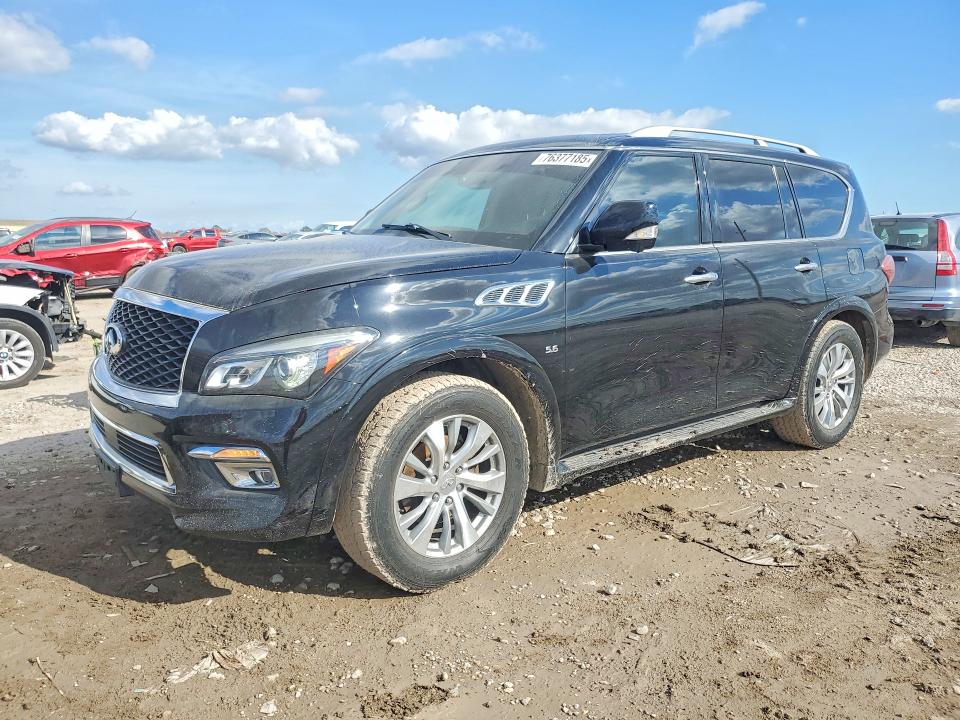 2017 Infiniti Qx80 მანქანა იყიდება აუქციონზე, vin: JN8AZ2NE2H9155008, აუქციონის ნომერი: 76377185
