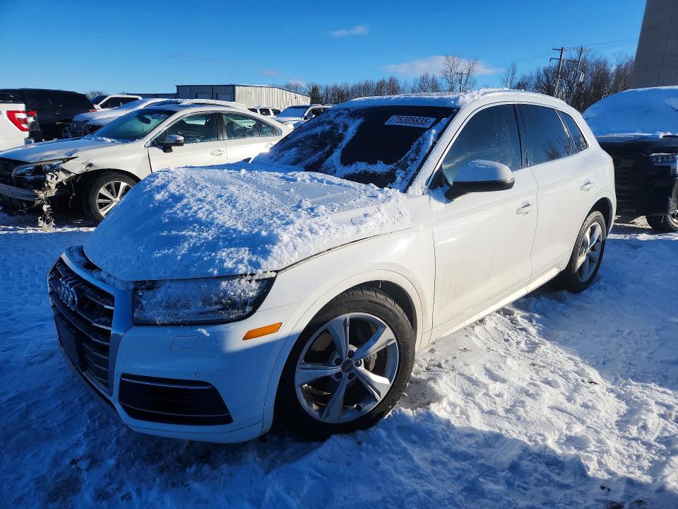 2018 Audi Q5 მანქანა იყიდება აუქციონზე, vin: WA1BNAFY7J2090101, აუქციონის ნომერი: 75205835