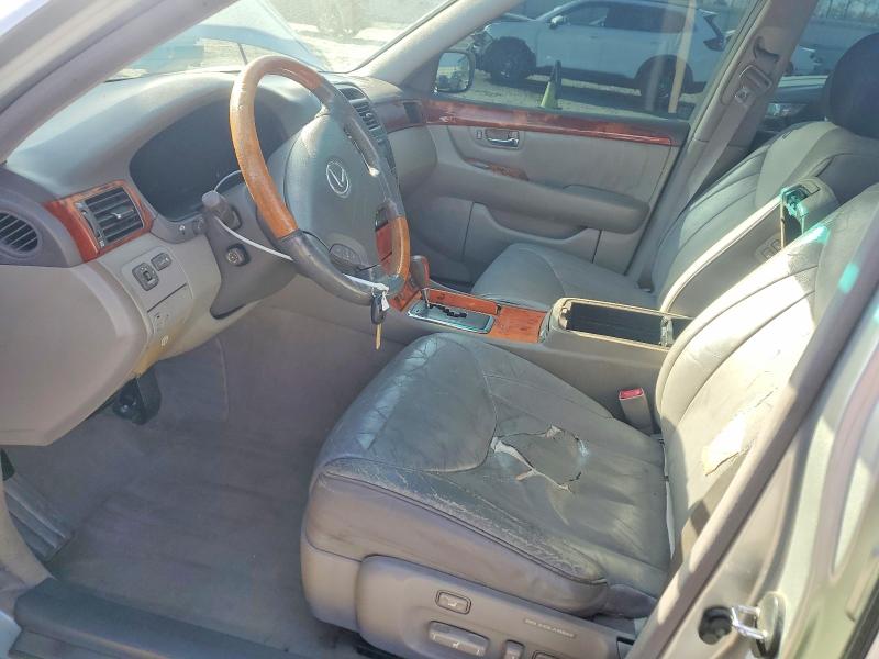 Aukcja sprzedaży 2001 Lexus Ls 430, vin: JTHBN30F310001434, numer aukcji: 78657465