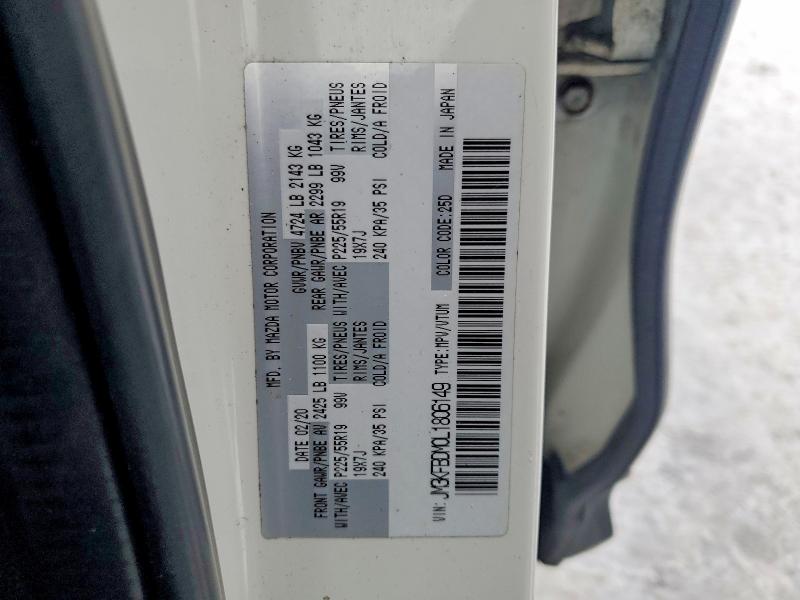 Продаж на аукціоні авто 2020 Mazda Cx-5, vin: JM3KFBDM0L1806149, номер лоту: 99486415