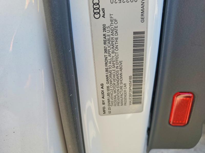 Продажа на аукционе авто 2023 Audi A6, vin: WAUE3BF29PN054165, номер лота: 78256175