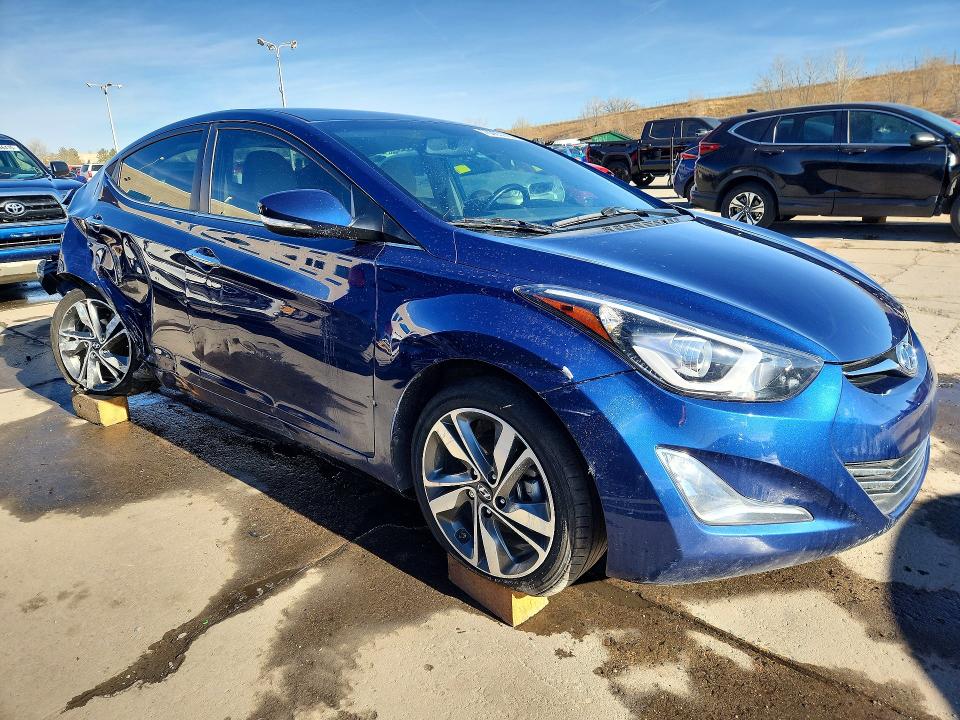 Продажа на аукционе авто 2016 Hyundai Elantra, vin: 5NPDH4AE5GH675108, номер лота: 76063745