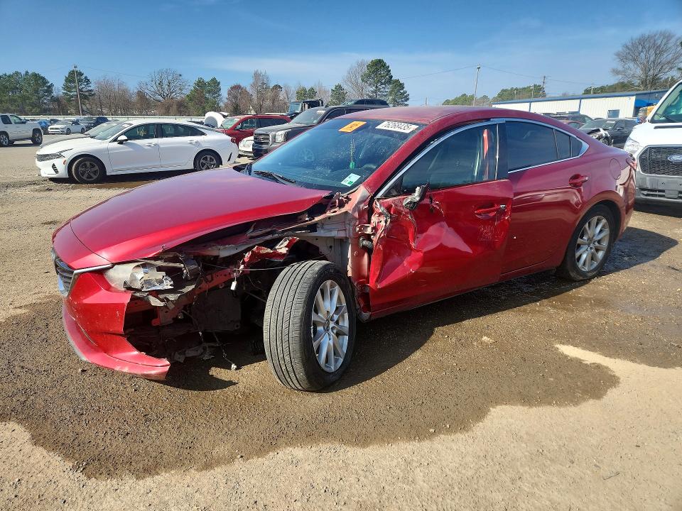 76268435 :رقم المزاد ، JM1GJ1U52G1451376 vin ، 2016 Mazda 6 مزاد بيع
