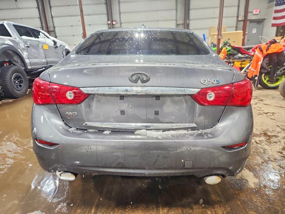 78137285 :رقم المزاد ، JN1AV7AR5EM702720 vin ، 2014 Infiniti Q50 Hybrid مزاد بيع