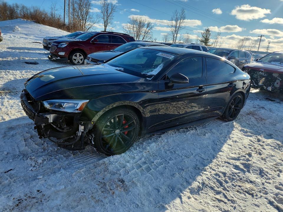 76005585 :رقم المزاد ، WAUC4CF59JA008158 vin ، 2018 Audi S5 مزاد بيع