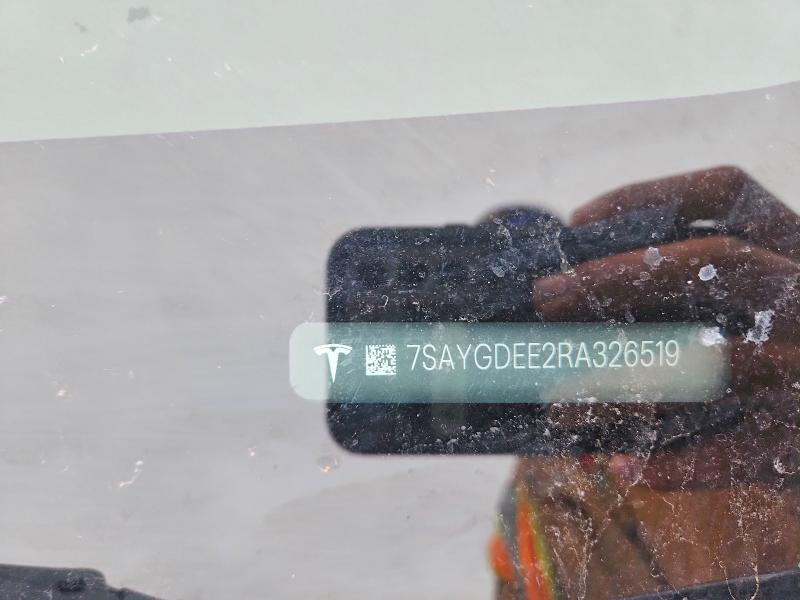 2024 Tesla Model Y მანქანა იყიდება აუქციონზე, vin: 7SAYGDEE2RA326519, აუქციონის ნომერი: 78338035