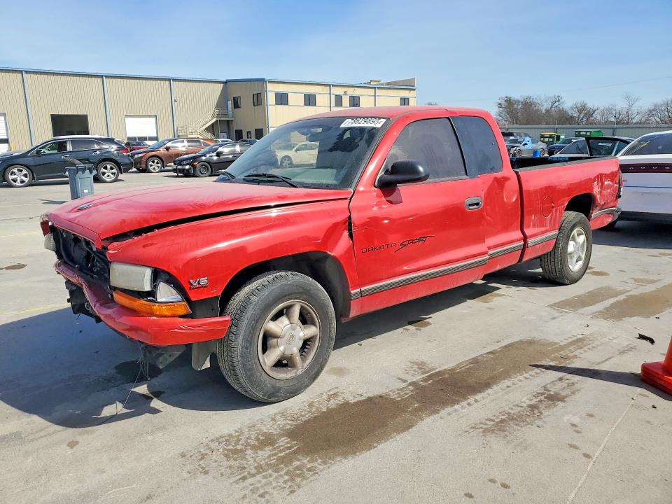 1997 Dodge Dakota მანქანა იყიდება აუქციონზე, vin: 1B7GL23X6VS102148, აუქციონის ნომერი: 78629895
