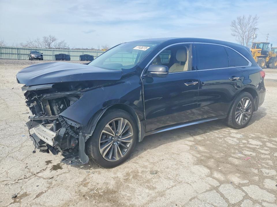 Продажа на аукционе авто 2017 Acura Mdx, vin: 5FRYD4H58HB000869, номер лота: 77435275