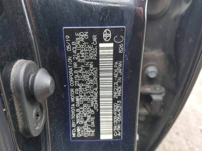 2020 Toyota Corolla მანქანა იყიდება აუქციონზე, vin: JTDHPRAE4LJ045583, აუქციონის ნომერი: 77383955