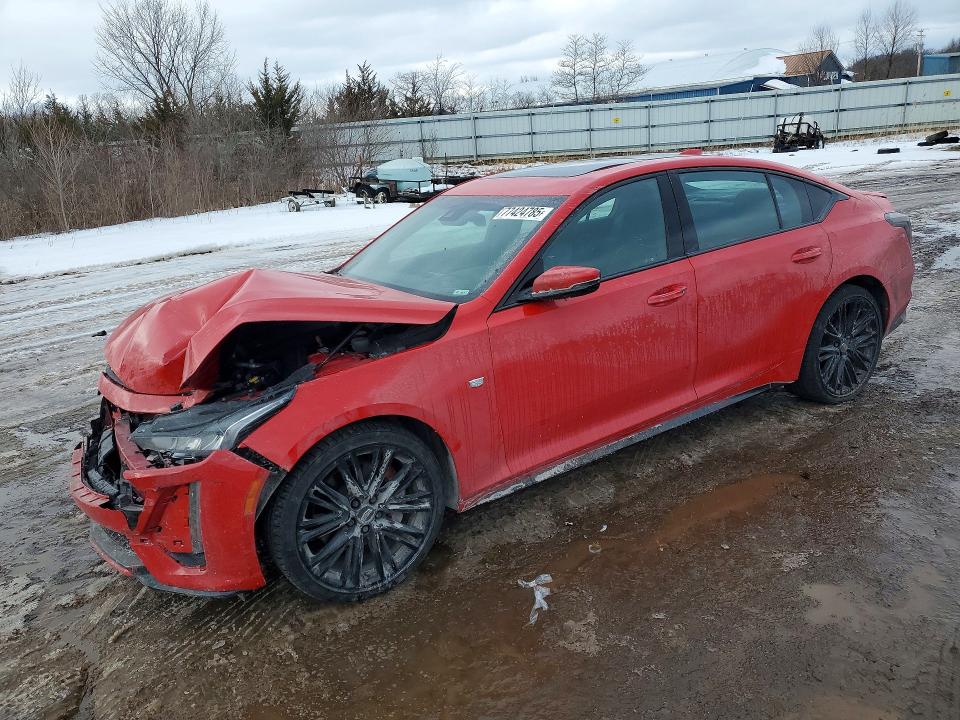 2020 Cadillac Ct5 მანქანა იყიდება აუქციონზე, vin: 1G6DU5RK2L0141246, აუქციონის ნომერი: 77424785