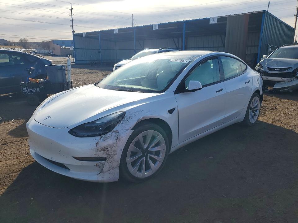 Продаж на аукціоні авто 2022 Tesla Model 3, vin: 5YJ3E1EB4NF263809, номер лоту: 77318955