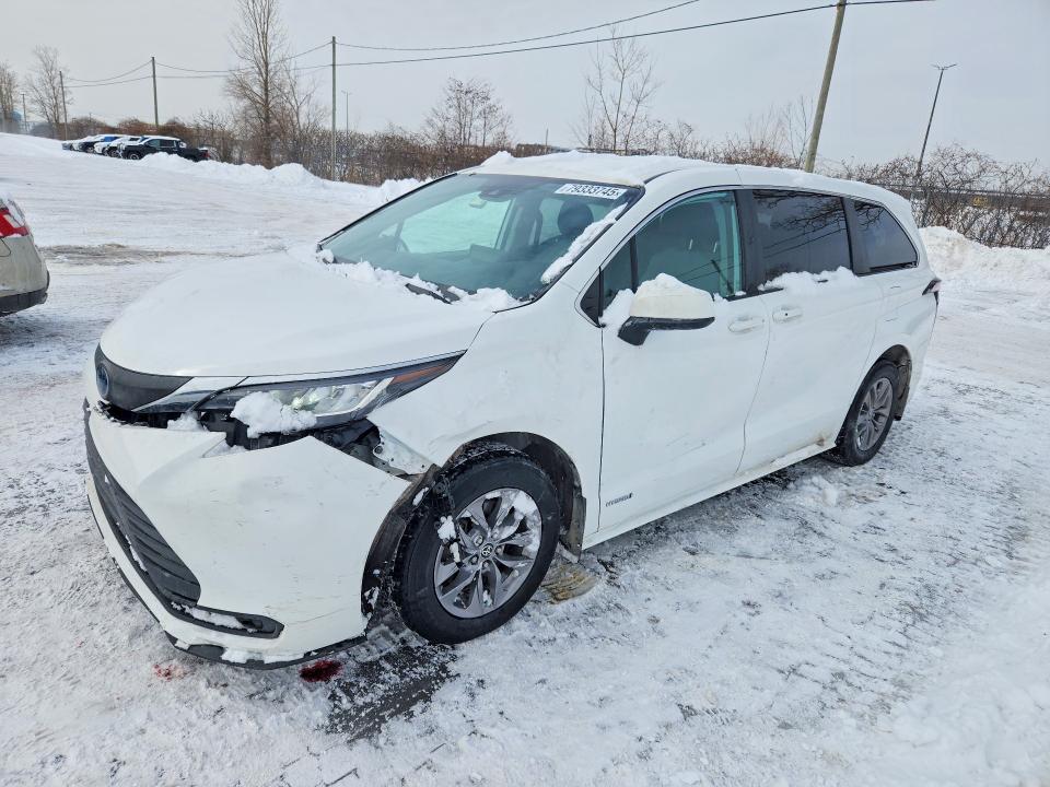 Aukcja sprzedaży 2021 Toyota Sienna, vin: 5TDGSKFC2MS031906, numer aukcji: 79333745