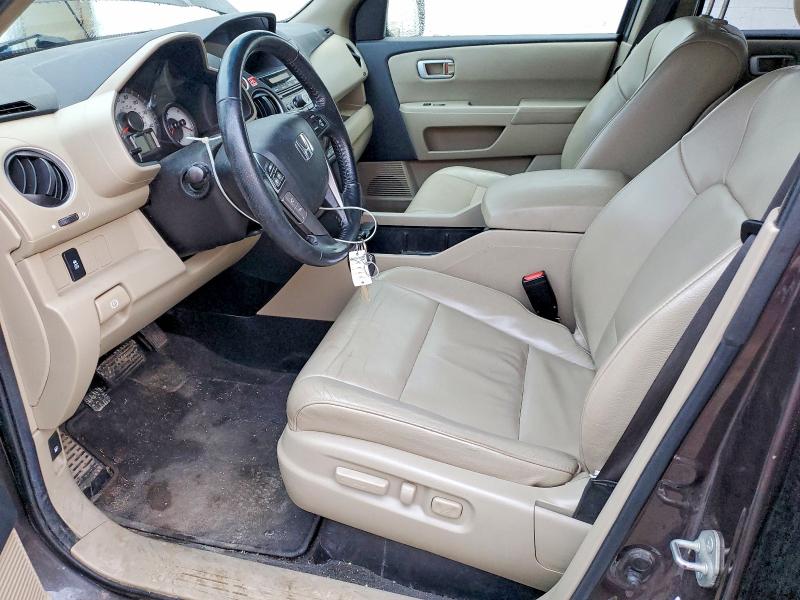 76706865 :رقم المزاد ، 5FNYF4H55CB032473 vin ، 2012 Honda Pilot مزاد بيع