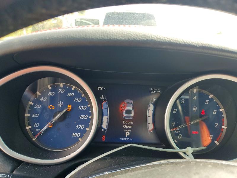 76894765 :رقم المزاد ، ZAM57XSA3F1139022 vin ، 2015 Maserati Ghibli مزاد بيع
