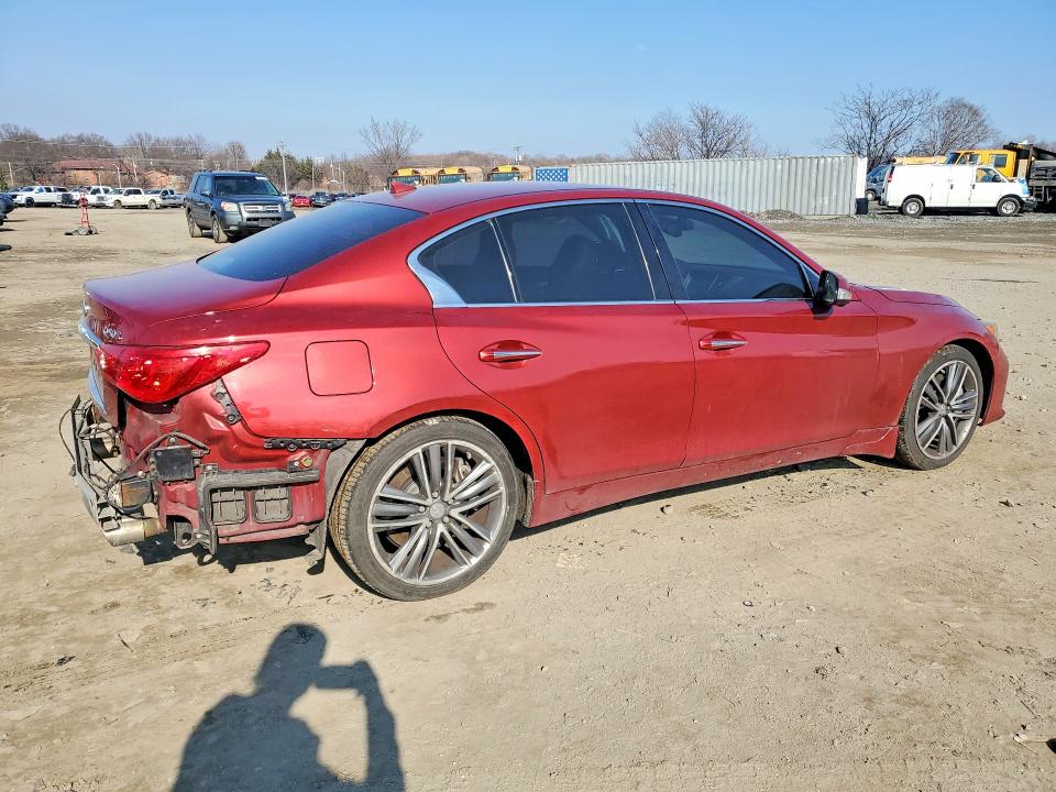 Aukcja sprzedaży 2014 Infiniti Q50, vin: JN1BV7ARXEM704435, numer aukcji: 79370545