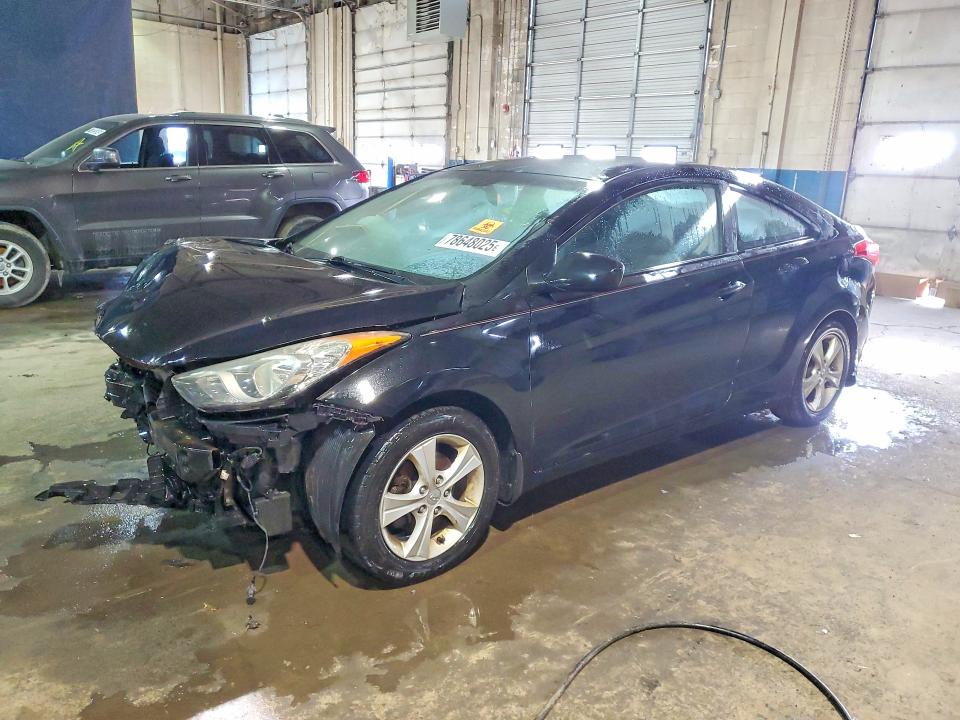 2013 Hyundai Elantra Coupe მანქანა იყიდება აუქციონზე, vin: KMHDH6AE5DU012467, აუქციონის ნომერი: 78648025