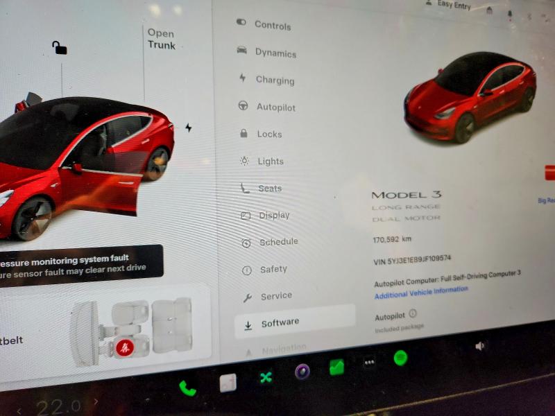 Aukcja sprzedaży 2018 Tesla Model 3, vin: 5YJ3E1EB9JF109574, numer aukcji: 77483145