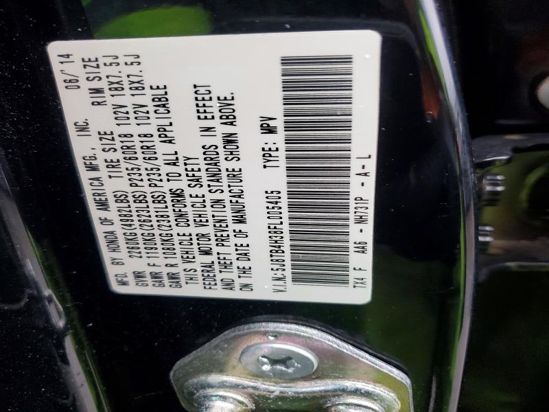 Продажа на аукционе авто 2015 Acura Rdx, vin: 5J8TB4H38FL005405, номер лота: 78235825