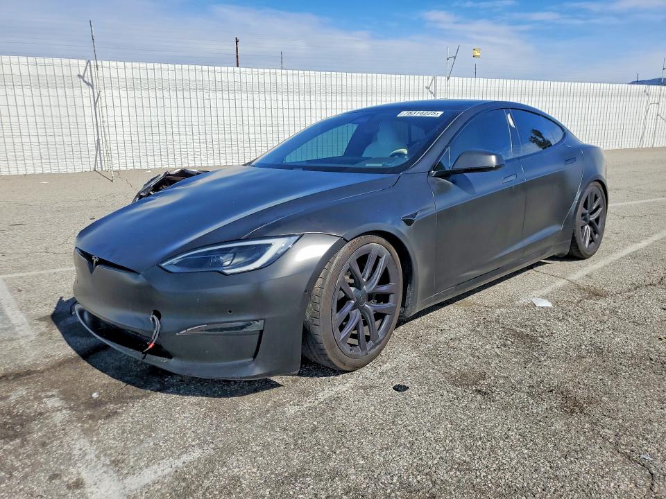 78314225 :رقم المزاد ، 5YJSA1E5XNF475163 vin ، 2022 Tesla Model S مزاد بيع