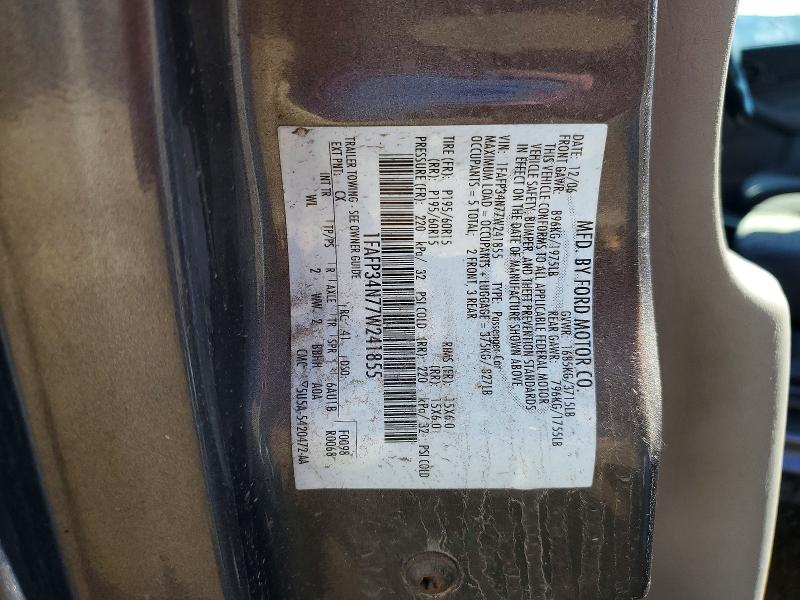 Aukcja sprzedaży 2007 Ford Focus, vin: 1FAFP34N77W241855, numer aukcji: 76357625