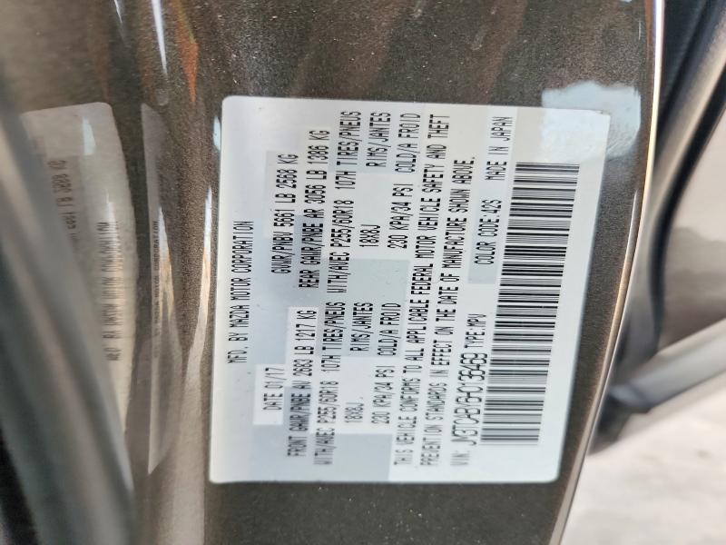 76815775 :رقم المزاد ، JM3TCABY6H0136469 vin ، 2017 Mazda Cx-9 مزاد بيع