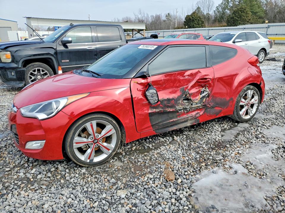 75398315 :رقم المزاد ، KMHTC6ADXHU321763 vin ، 2017 Hyundai Veloster مزاد بيع