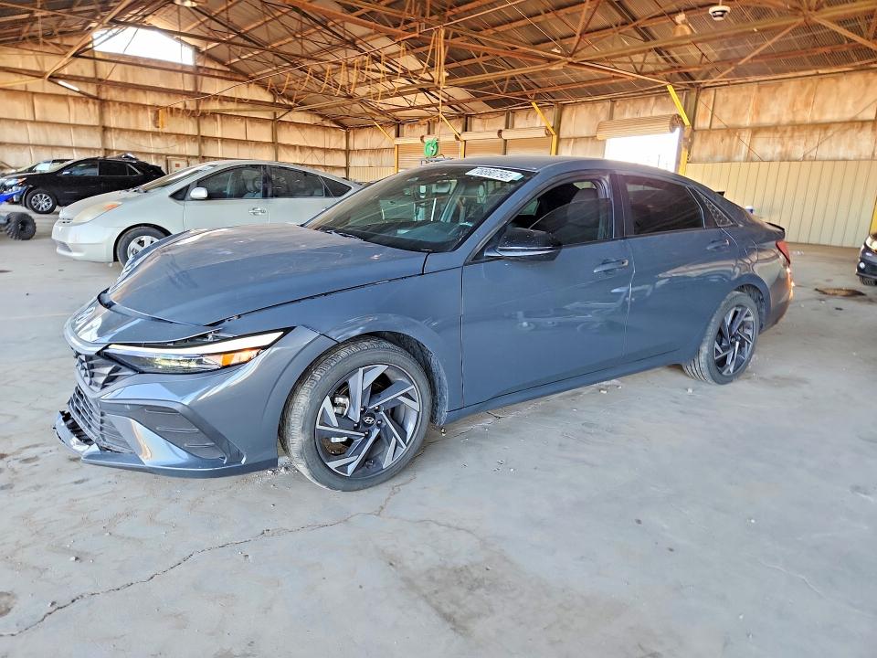 76860795 :رقم المزاد ، KMHLM4DG9SU869381 vin ، 2025 Hyundai Elantra مزاد بيع