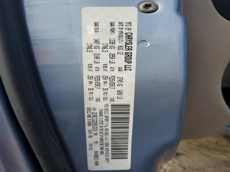76923265 :رقم المزاد ، 2C4RC1CG2DR512318 vin ، 2013 Chrysler Town & Country مزاد بيع
