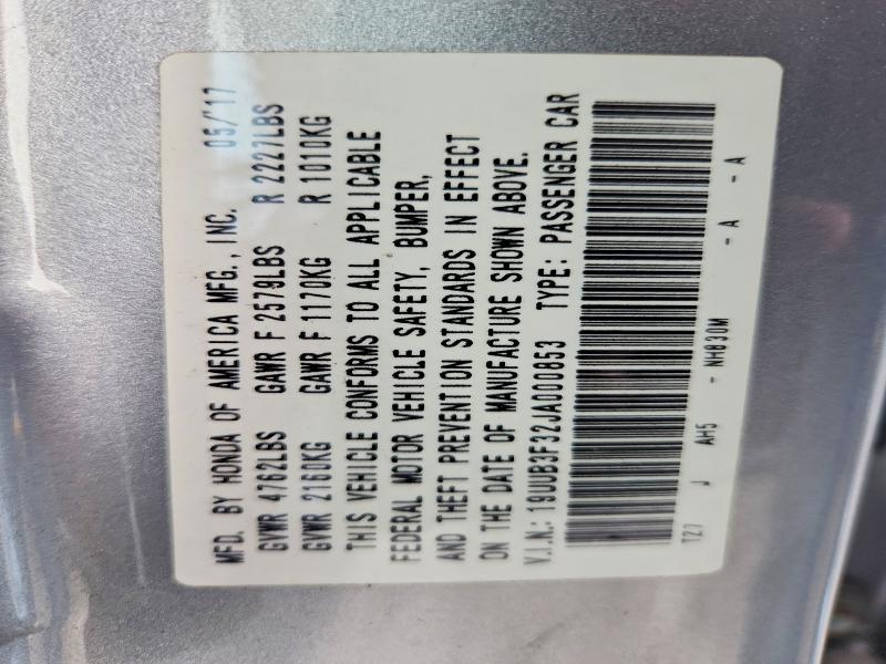 78903525 :رقم المزاد ، 19UUB3F32JA000853 vin ، 2018 Acura Tlx مزاد بيع