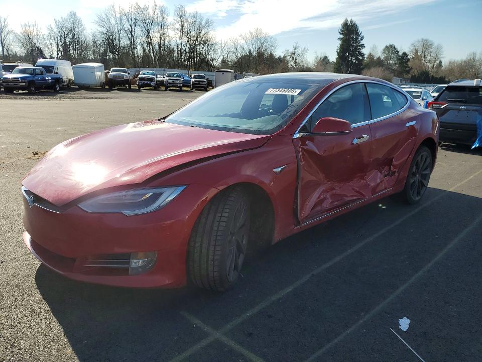 77345005 :رقم المزاد ، 5YJSA1E45KF331930 vin ، 2019 Tesla Model S مزاد بيع