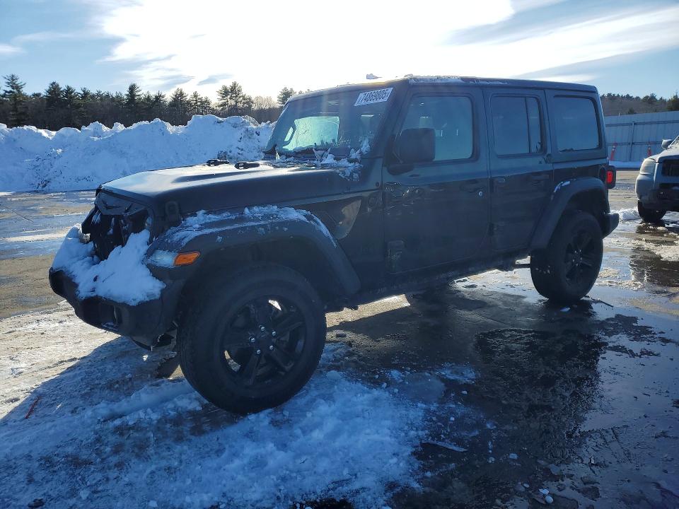 Продажа на аукционе авто 2021 Jeep Wrangler Unlimited, vin: 1C4HJXDN1MW778888, номер лота: 74869805