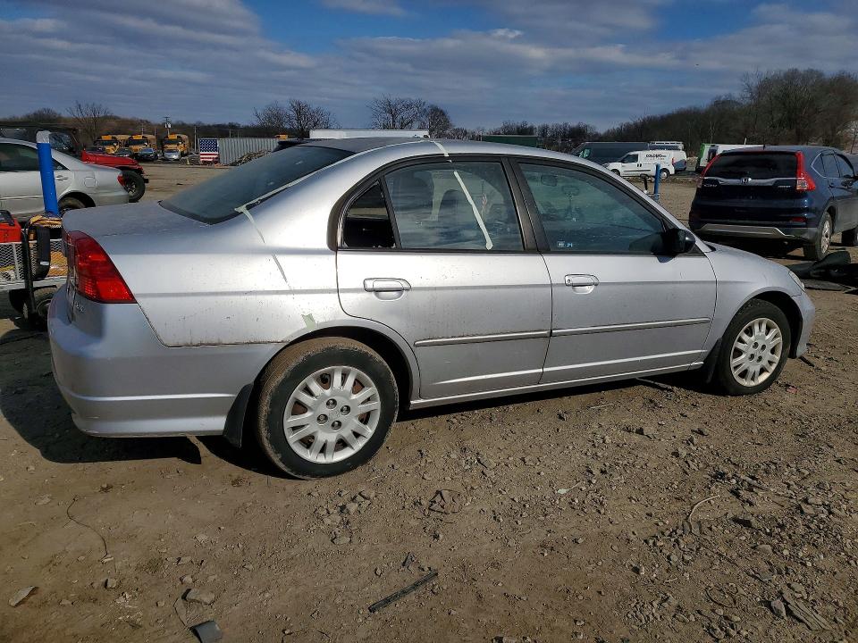 2005 Honda Civic მანქანა იყიდება აუქციონზე, vin: 2HGES16545H607435, აუქციონის ნომერი: 49392546