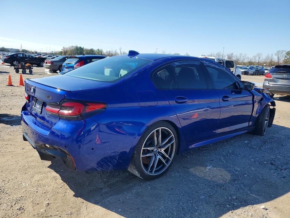 2022 Bmw M5 მანქანა იყიდება აუქციონზე, vin: WBS83CH05NCH70776, აუქციონის ნომერი: 97658925