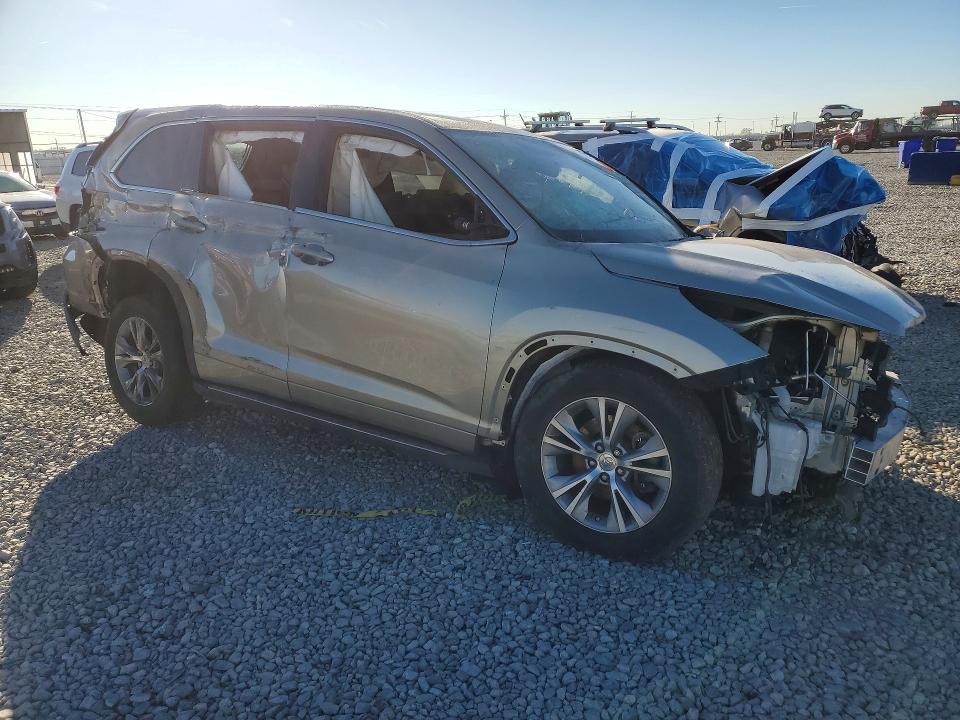 76002045 :رقم المزاد ، 5TDBKRFH4ES071503 vin ، 2014 Toyota Highlander مزاد بيع