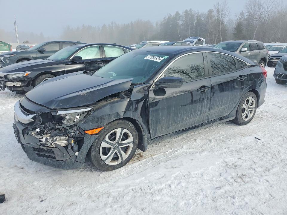 77235375 :رقم المزاد ، 2HGFC2F53JH033220 vin ، 2018 Honda Civic مزاد بيع